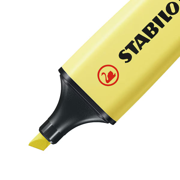 Sublinhador stabilo BOSS ORIGINAL Pastel - Amarelo