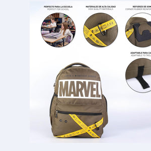 Mochila Escolar Grande 44 Cm Marvel - Papelaria Encantada