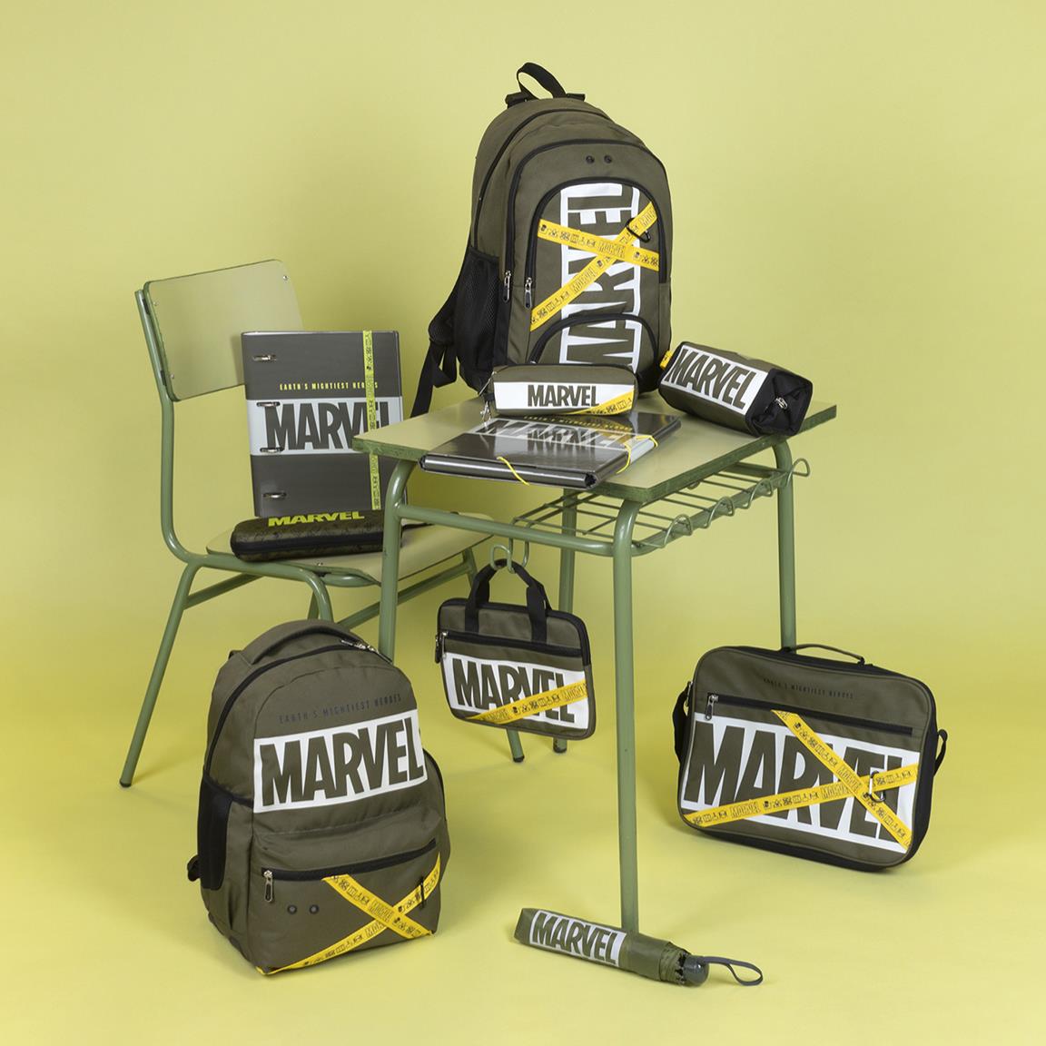 Mochila Escolar Grande 44 Cm Marvel - Papelaria Encantada