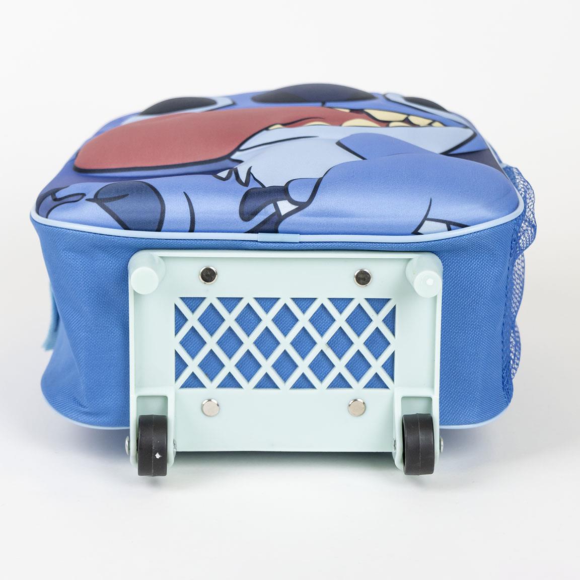 Mochila Infantil Trolley 3d Stitch - Papelaria Encantada