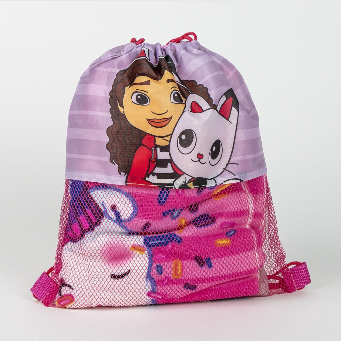 Toalha Conjunto Gabby´S Dollhouse - Papelaria Encantada