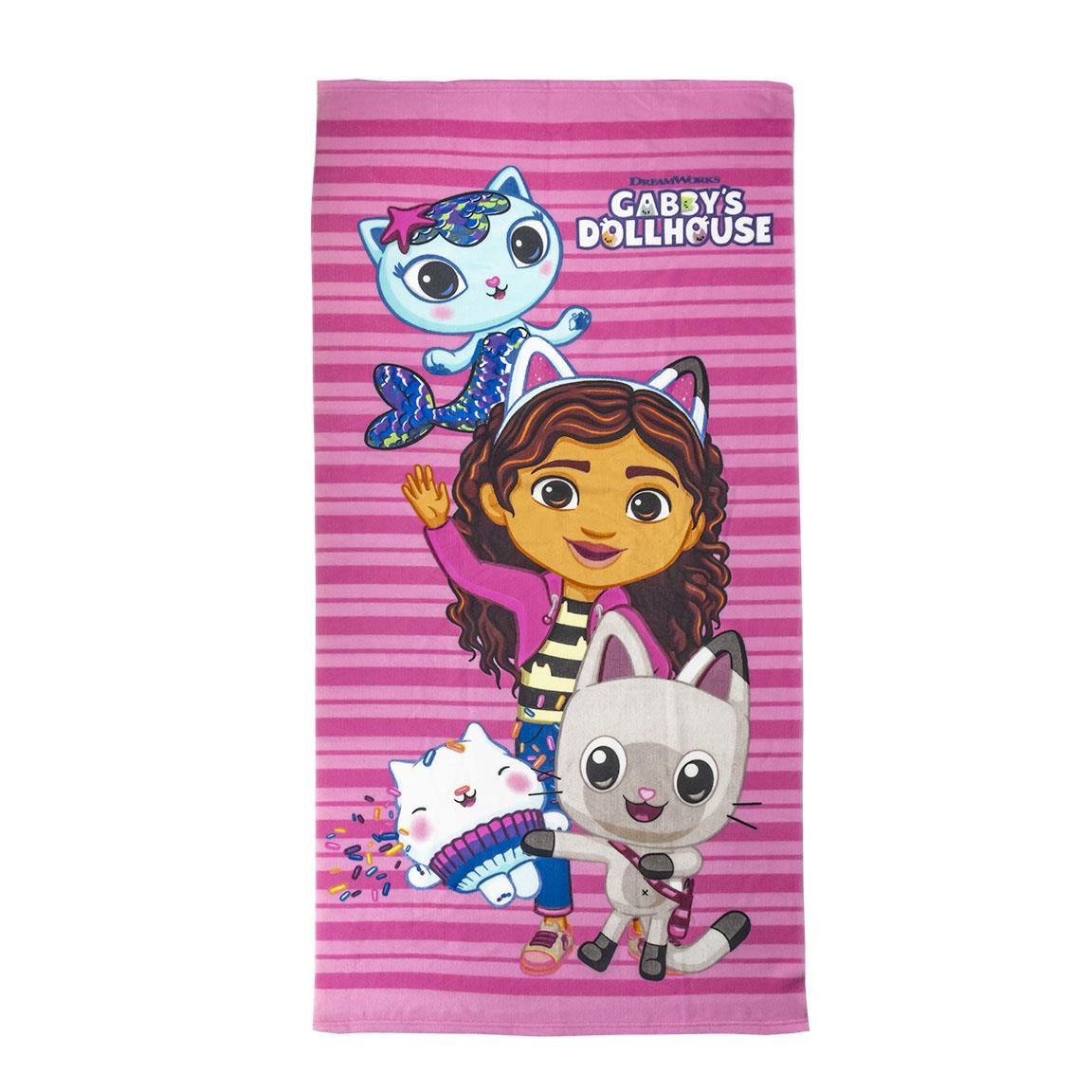 Toalha Conjunto Gabby´S Dollhouse - Papelaria Encantada