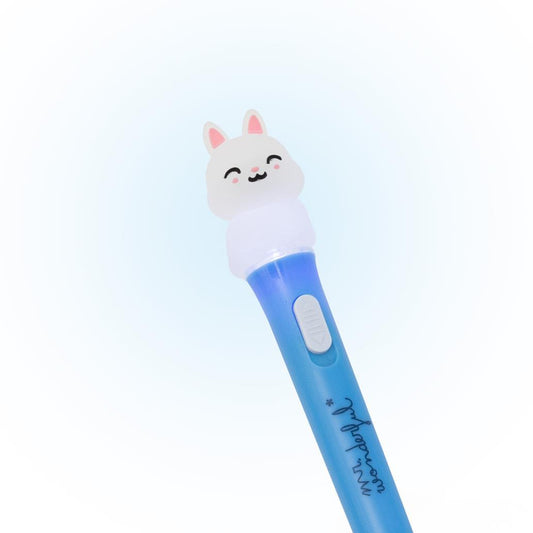 Esferográfica com luz - Coelho - Mr. Wonderful
