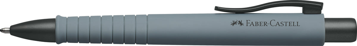 Esferográfica Poly Ball Urban Cinza Faber-Castell