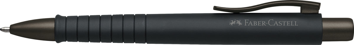 Esferográfica Poly Ball Urban Preta Faber-Castell