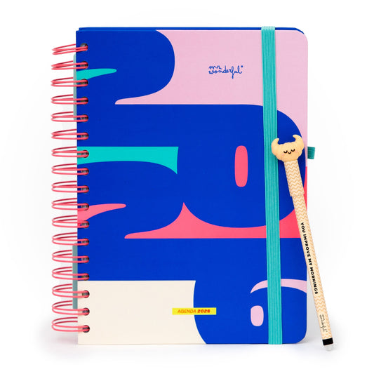 Agenda Wonder 2026 Diária - Quando uma porta se fecha, abre-se esta agenda Mr Wonderful