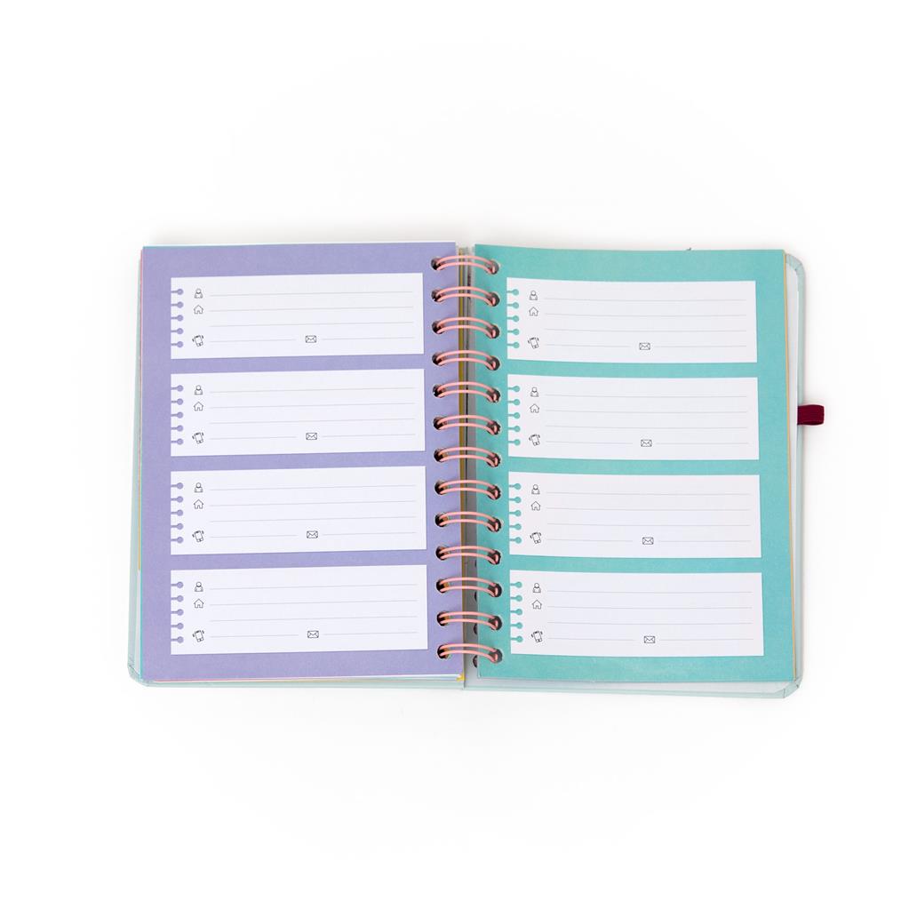 Agenda Wonder pequena 2026 Semanal - Objetivo da semana: que termine! Mr wonderful