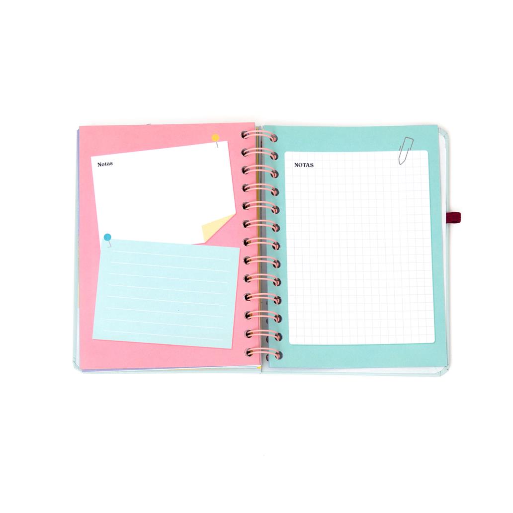 Agenda Wonder pequena 2026 Semanal - Objetivo da semana: que termine! Mr wonderful