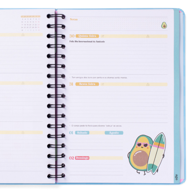 Agenda Wonder 2025-26 Semanal - É hora de triunfar Mr.Wonderful