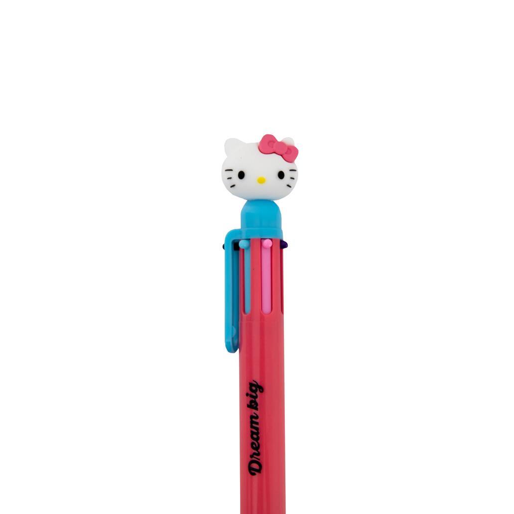 Caneta Hello Kitty de 6 Cores Mr Wonderful