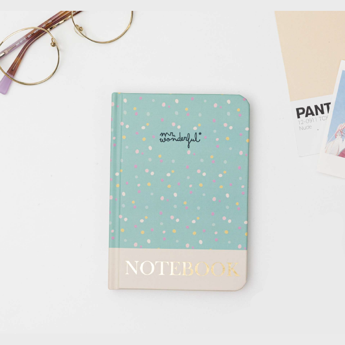 Caderno A5 - Polka Dots