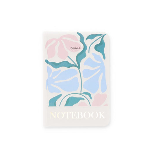 Caderno A6 - Flores