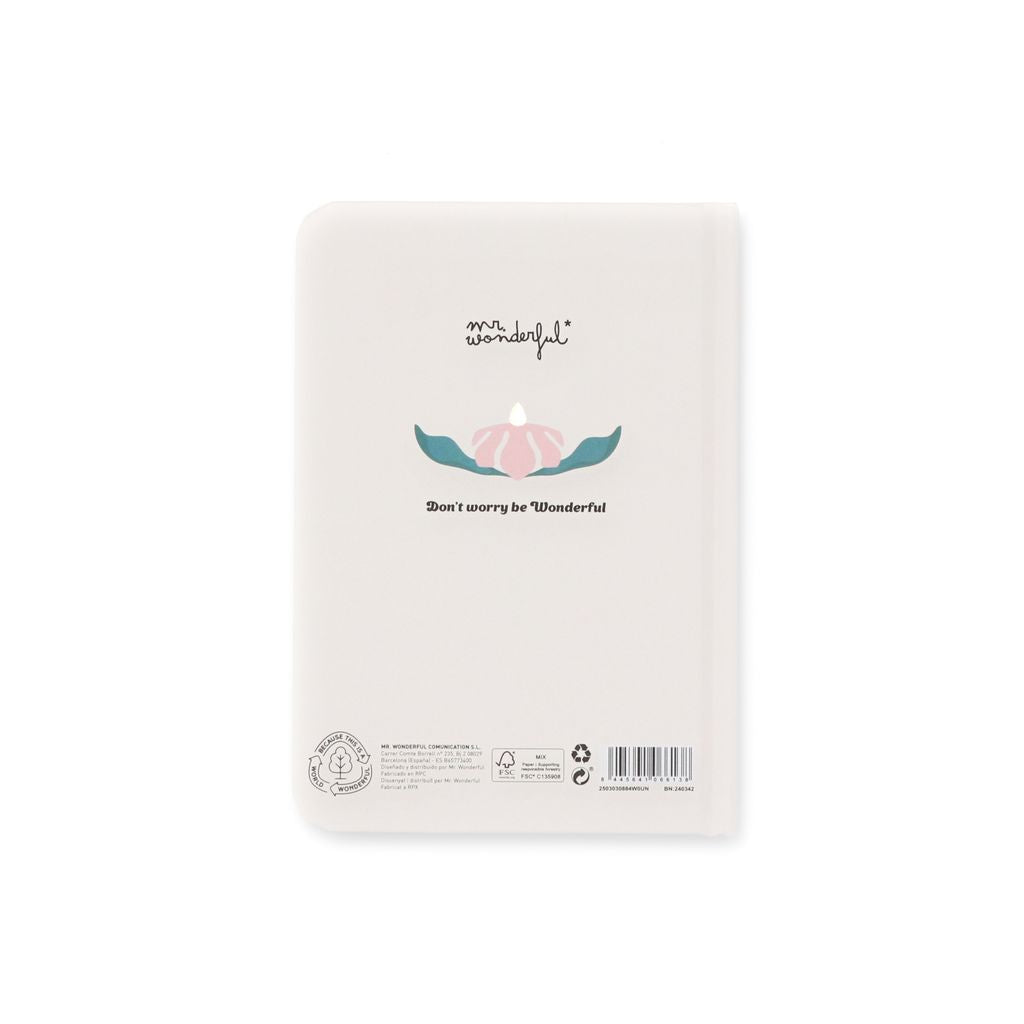 Caderno A6 - Flores