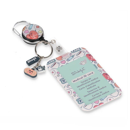 Porta-Cartões de Identificação Médica - Mr. Wonderful - Saúde