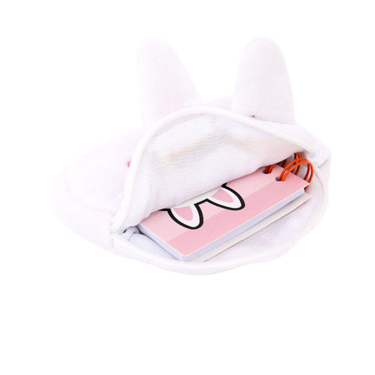 Bolsa com porta-chaves, mini caderno e folha de autocolantes - Coelho Mr. Wonderful