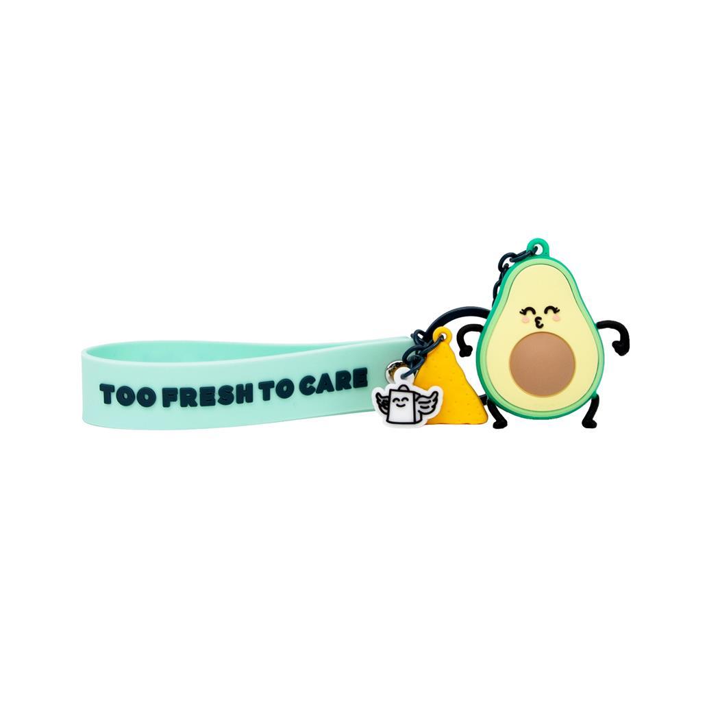 Porta-chaves com Pendentes Abacate - Too fresh to care - Mr. Wonderful