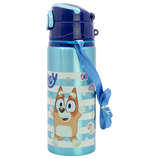 Garrafa de alumínio Bluey com palhinha 730ML
