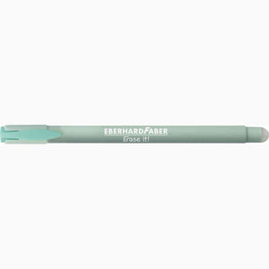 Caneta Eberhard Faber Pulse menta, tinta azul