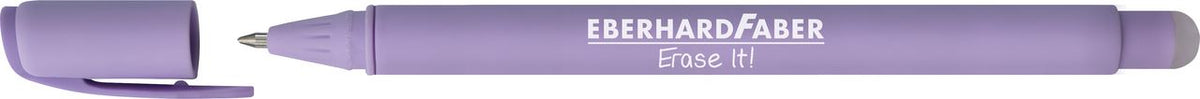 Caneta apagável Eberhard Faber Pulse lilás, segunda vista