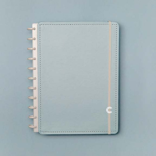 Caderno Inteligente Azul Pastel Grande