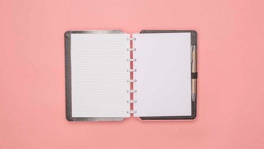 Caderno Inteligente Rosa Pastel A5