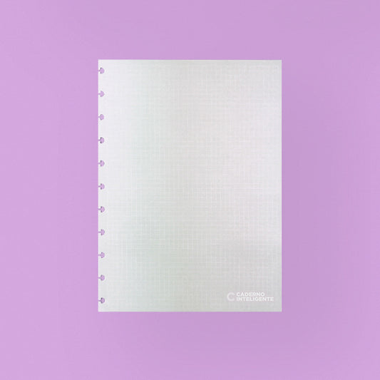 Folhas quadriculadas brancas Grande 90g para Caderno Inteligente