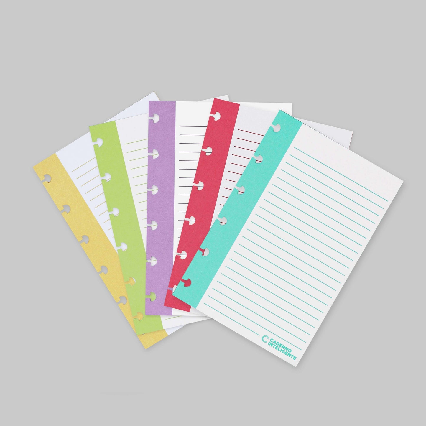 Fichas pautadas inteligentes verticais