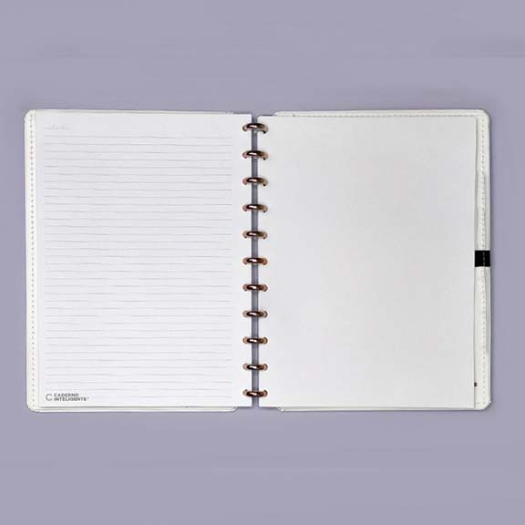 Caderno Inteligente All White Grande