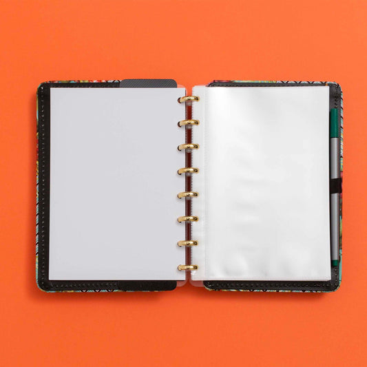 Bolsa plástica A5 para Caderno Inteligente (125 x 199 mm)