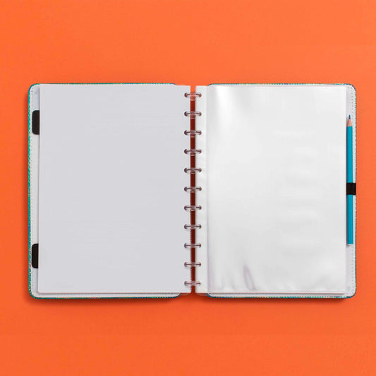 Bolsa Plástica Grande para Caderno Inteligente (184 x 274 mm)