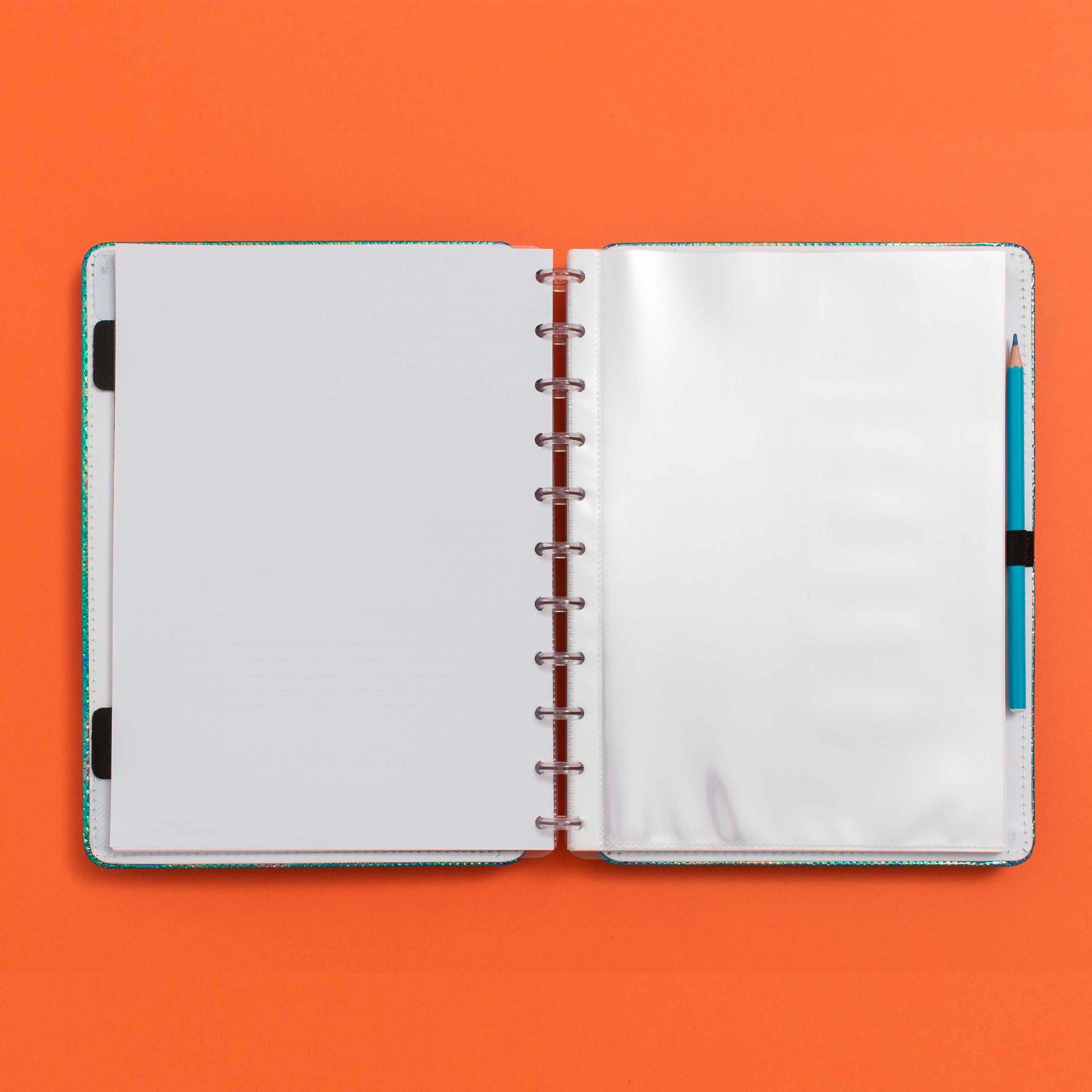 Bolsa Plástica Grande para Caderno Inteligente