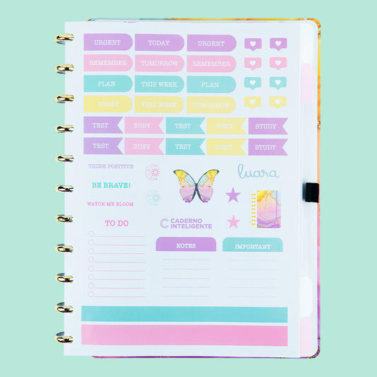 Caderno Inteligente Aurora by Luara Grande