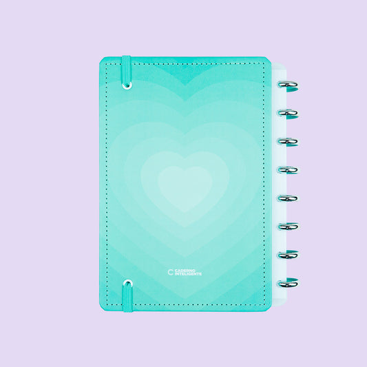 Caderno Inteligente Turquoise Love A5
