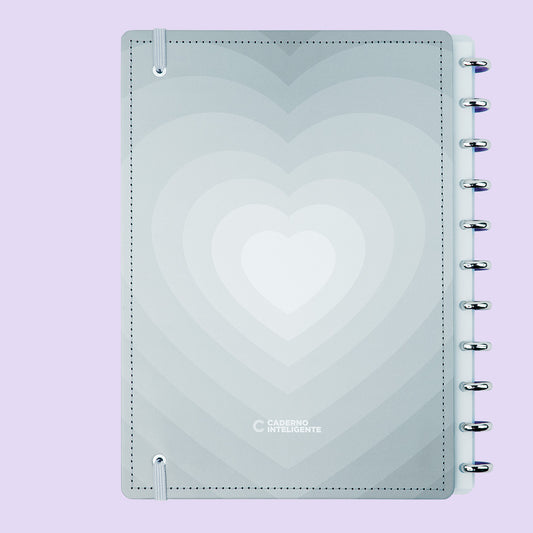 Caderno Inteligente Grey Love Grande