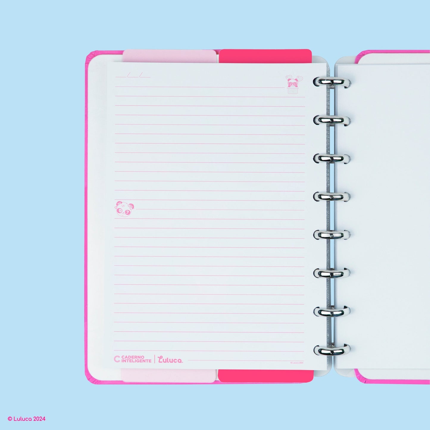 Caderno Inteligente Pandalu Glow by Luluca A5