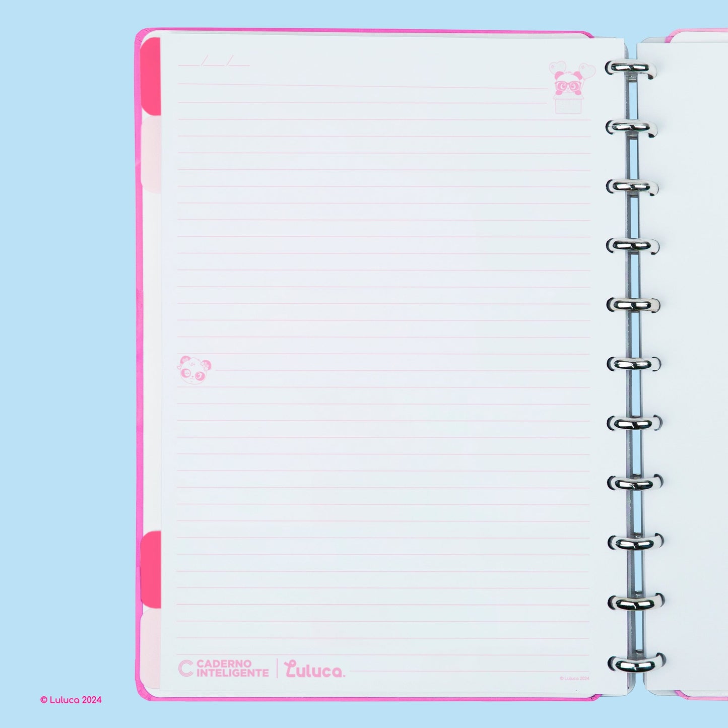 Caderno Inteligente Grande Glow by Luluca