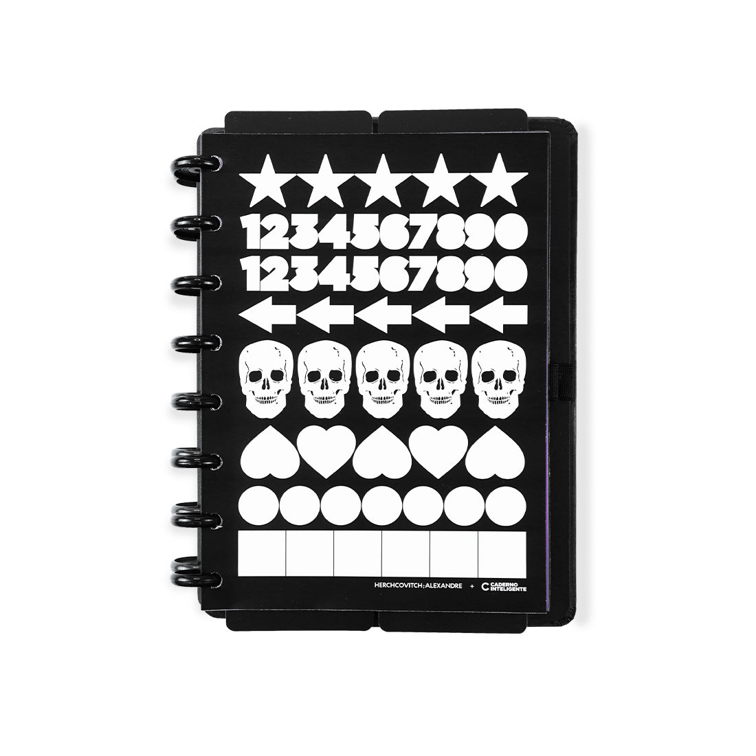 Caderno Inteligente by Alexandre Herchcovitch - Black Ink A5
