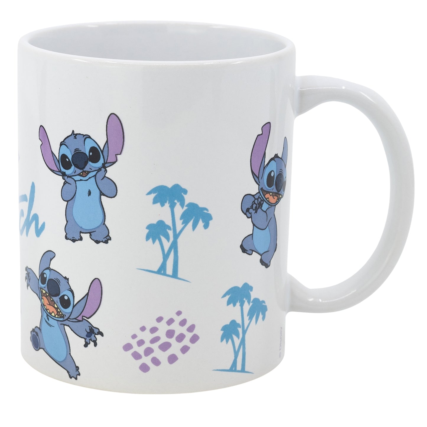 Caneca cerâmica Stitch 325ml
