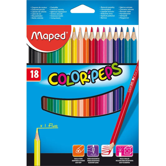 Lápis de cor Maped color peps classic CX18