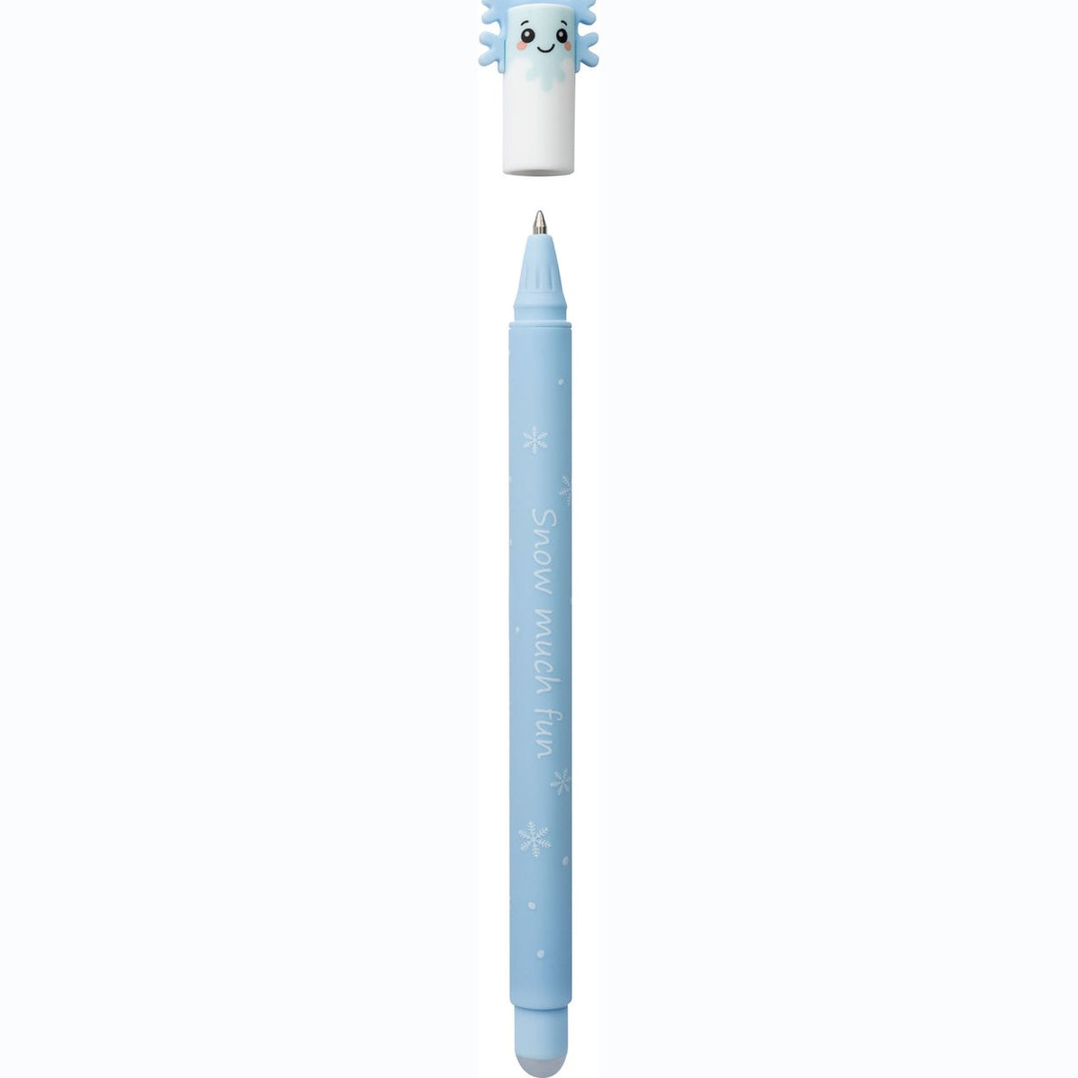 Caneta apagável Floco Neve Eberhard Faber Natal