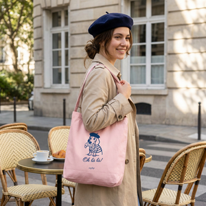 Saco de tecido Lovely Story – Velvet Paws – Rosa