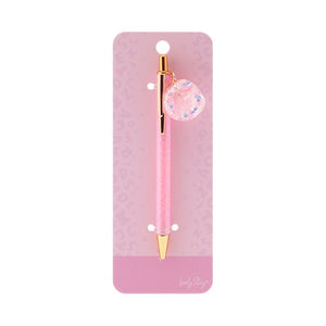 Caneta com letra Lovely Story — Rosa / G