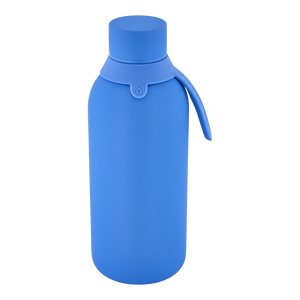 Garrafa térmica com interior cerâmico Áurea – Lisa – 500 ml · Azul Mazarine