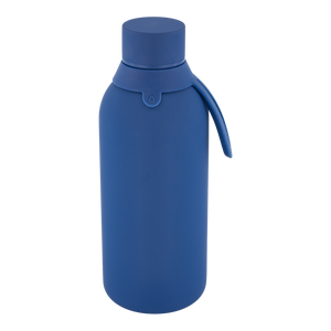 Garrafa térmica com interior cerâmico Áurea – Lisa – 500 ml · Azul escuro