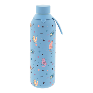 Garrafa térmica com interior cerâmico Áurea – Dot & Meow – 750 ml · Azul petróleo