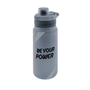 Garrafa térmica Sport 750 ml Áurea – Be Your Power – Cinzento