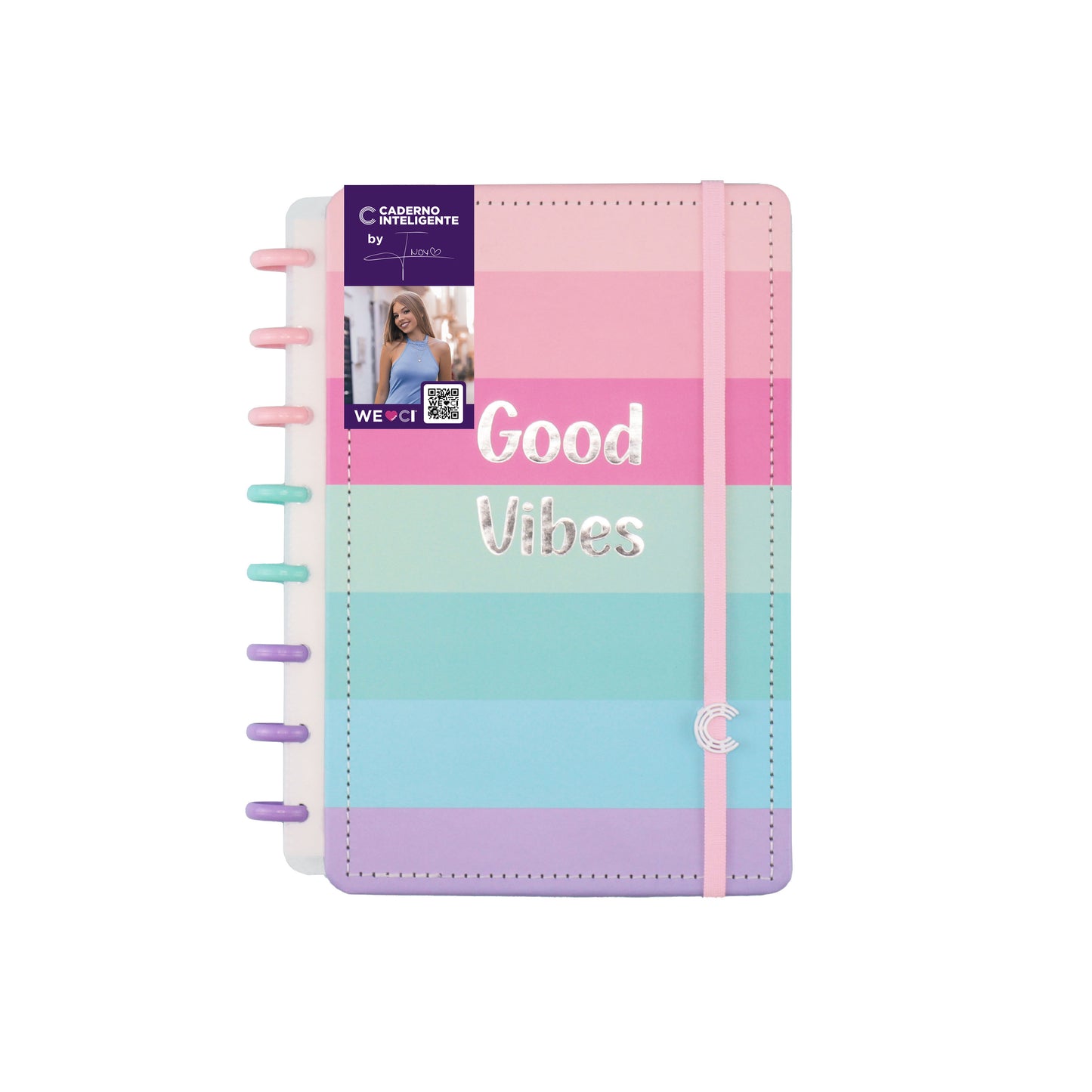 Caderno Inteligente Good Vibes by Indy A5