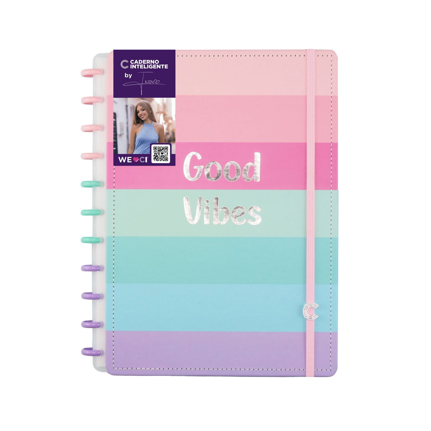 Caderno Inteligente Good Vibes by Indy A5
