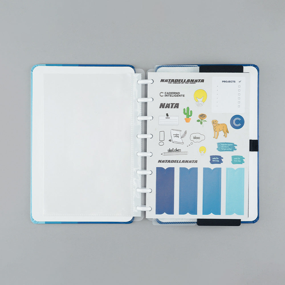 Caderno Inteligente Blue Creative Journal by Miguel Luz A5