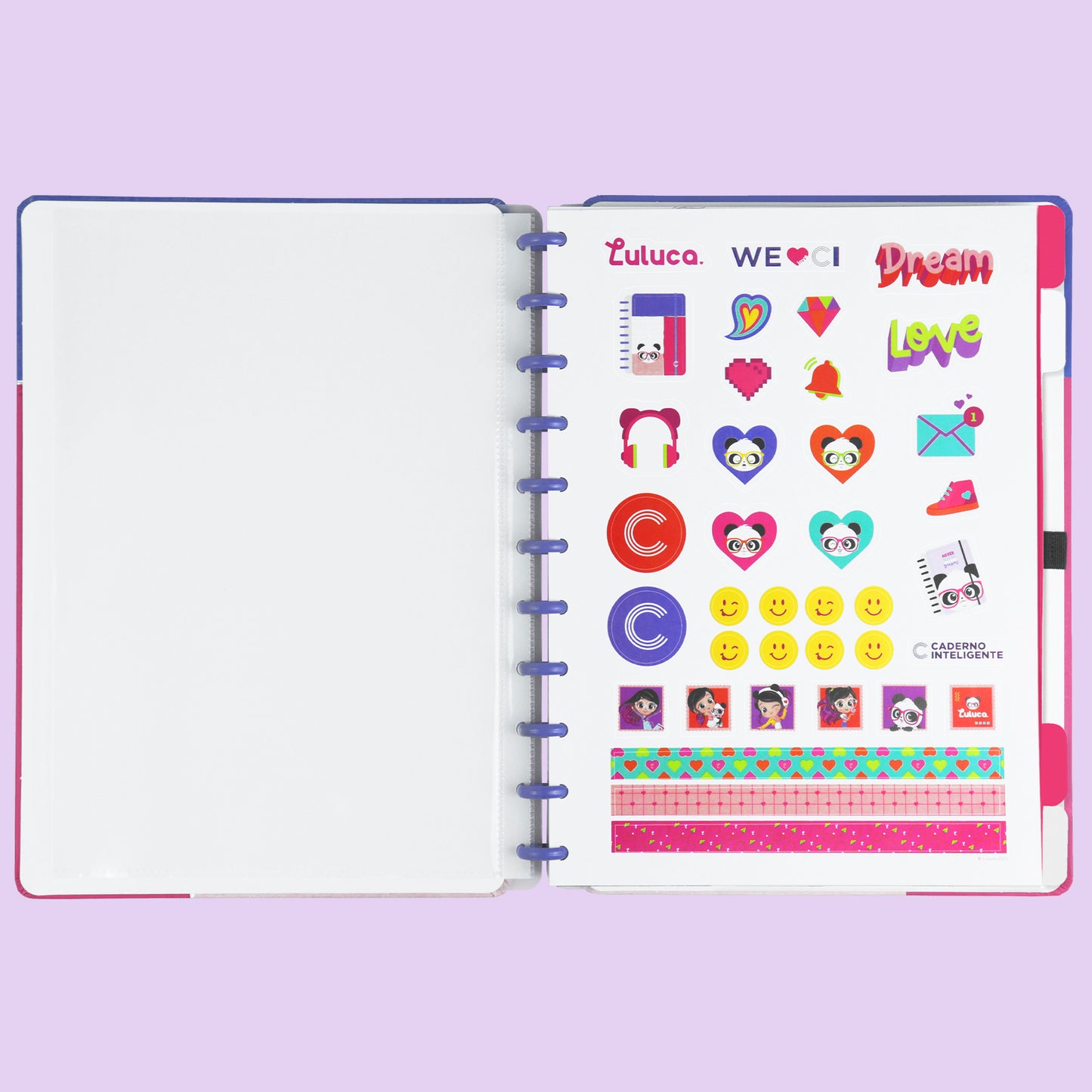 Caderno Inteligente Lulike by Luluca Grande